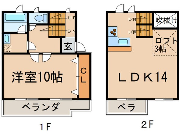 コートハウステラードの物件間取画像